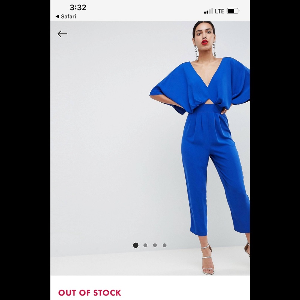 Gorgeous blue jumpsuit